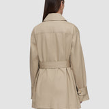 Beige Shama Cotton Utility Jacket - Joseph