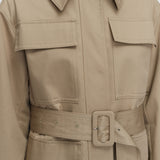 Beige Shama Cotton Utility Jacket - Joseph