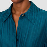 Sina Silk Stripe Blouse
