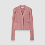 Sinai Plissé Knit Cardigan