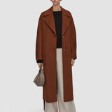 Manteau Spencer en cachemire double face 