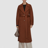 Manteau Spencer en cachemire double face 