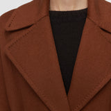 Manteau Spencer en cachemire double face 