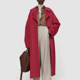Spencer Double Face Cashmere Coat