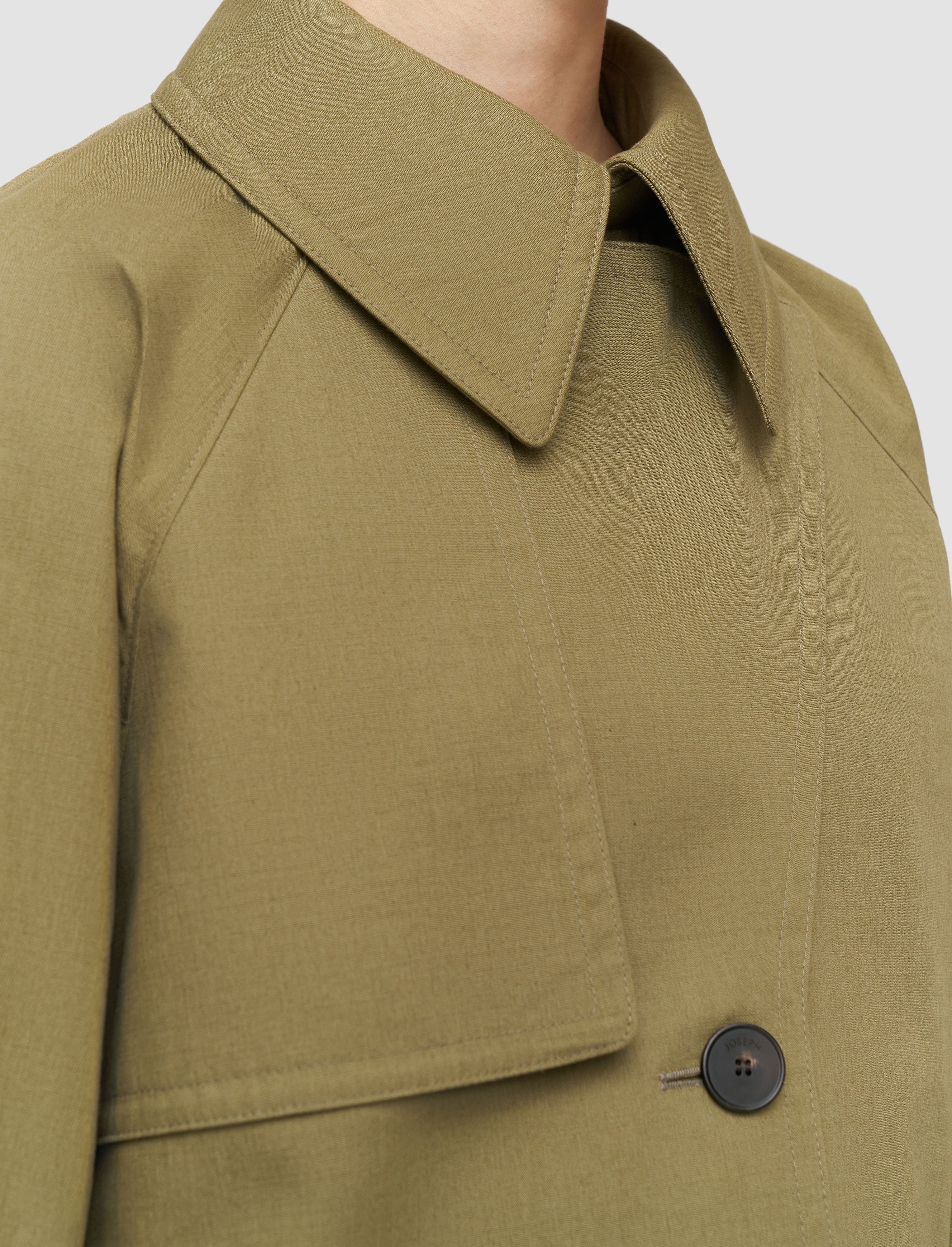 green-suber-light-cotton-jacket-JOSEPH