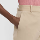 Beige Tafira Gabrdine Stretch Trousers - Joseph