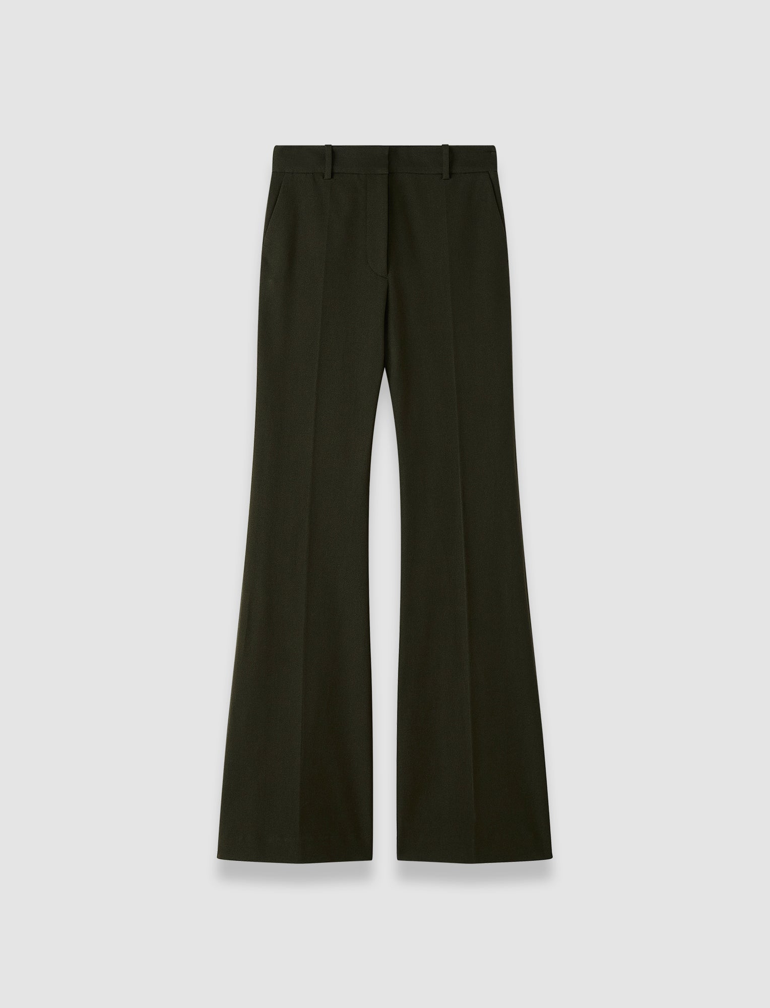 green-tafira-gabardine-stretch-trousers-JOSEPH
