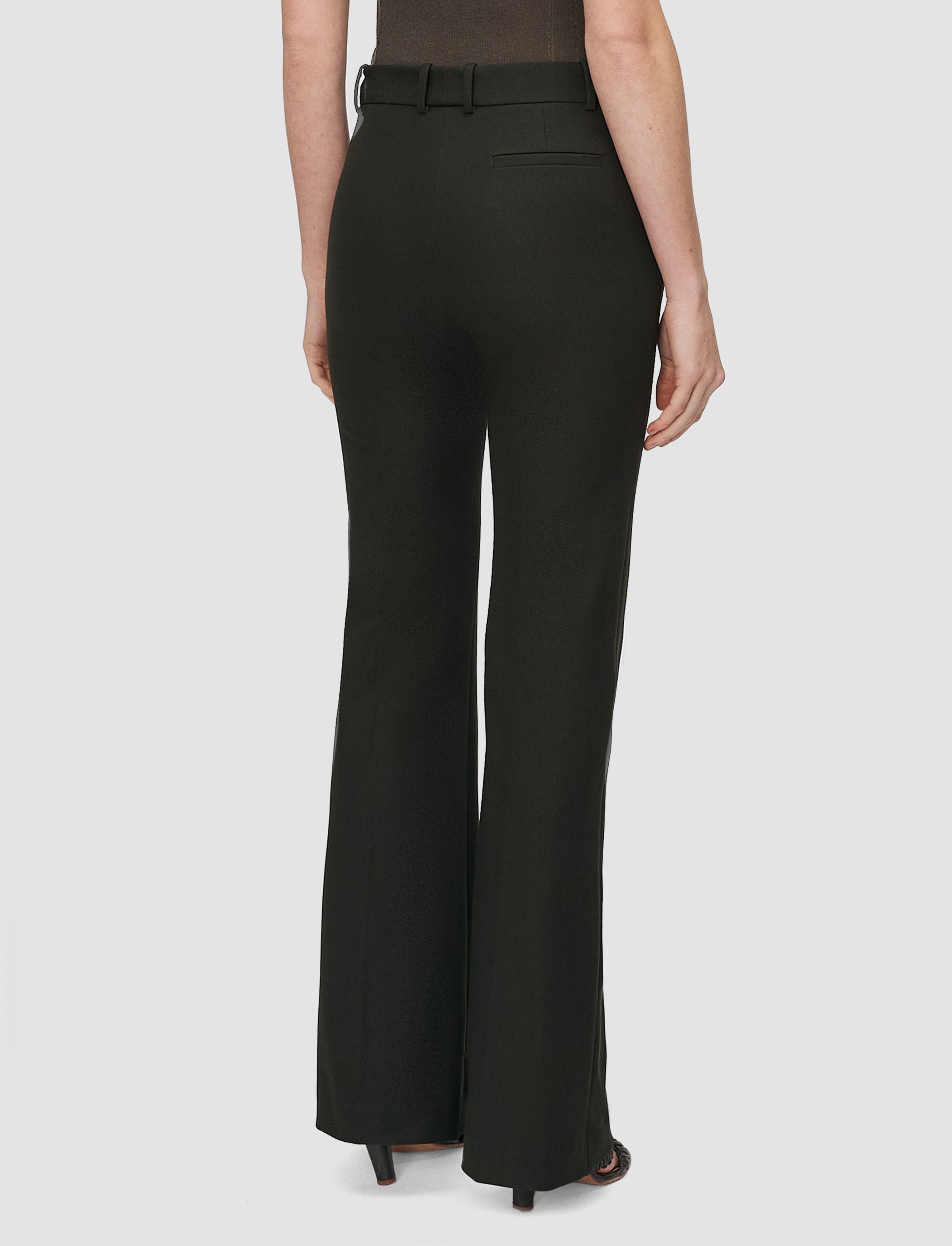 green-tafira-gabardine-stretch-trousers-JOSEPH