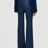 Pantalon Tafira en cuir stretch 