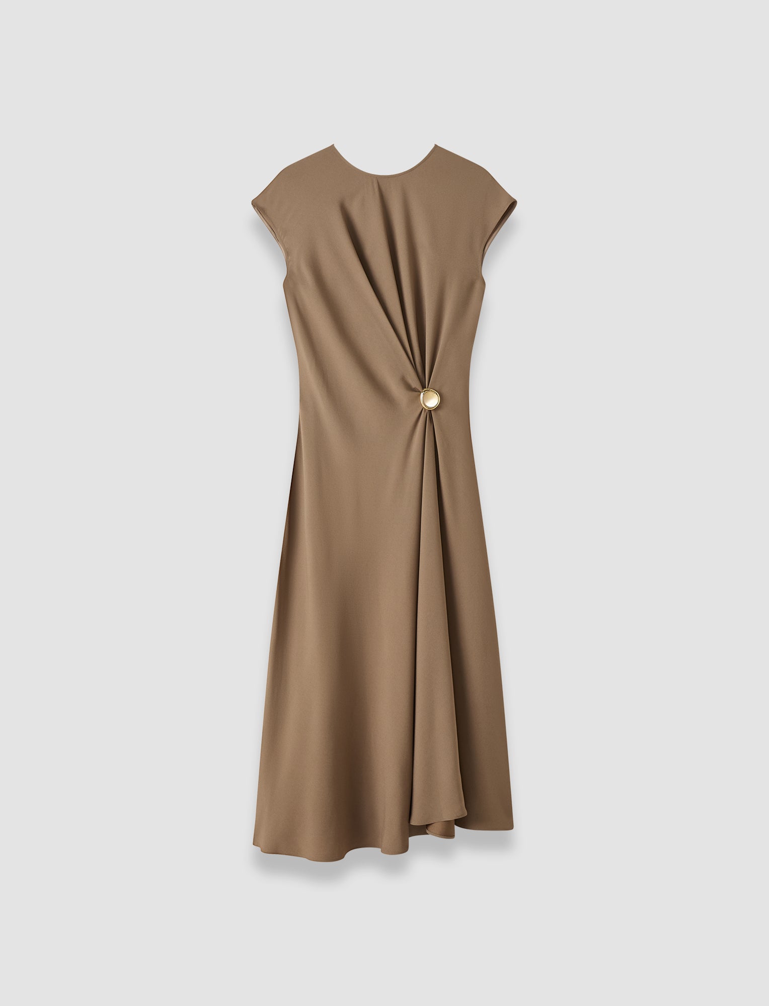 brown-taipan-crepe-dress-JOSEPH