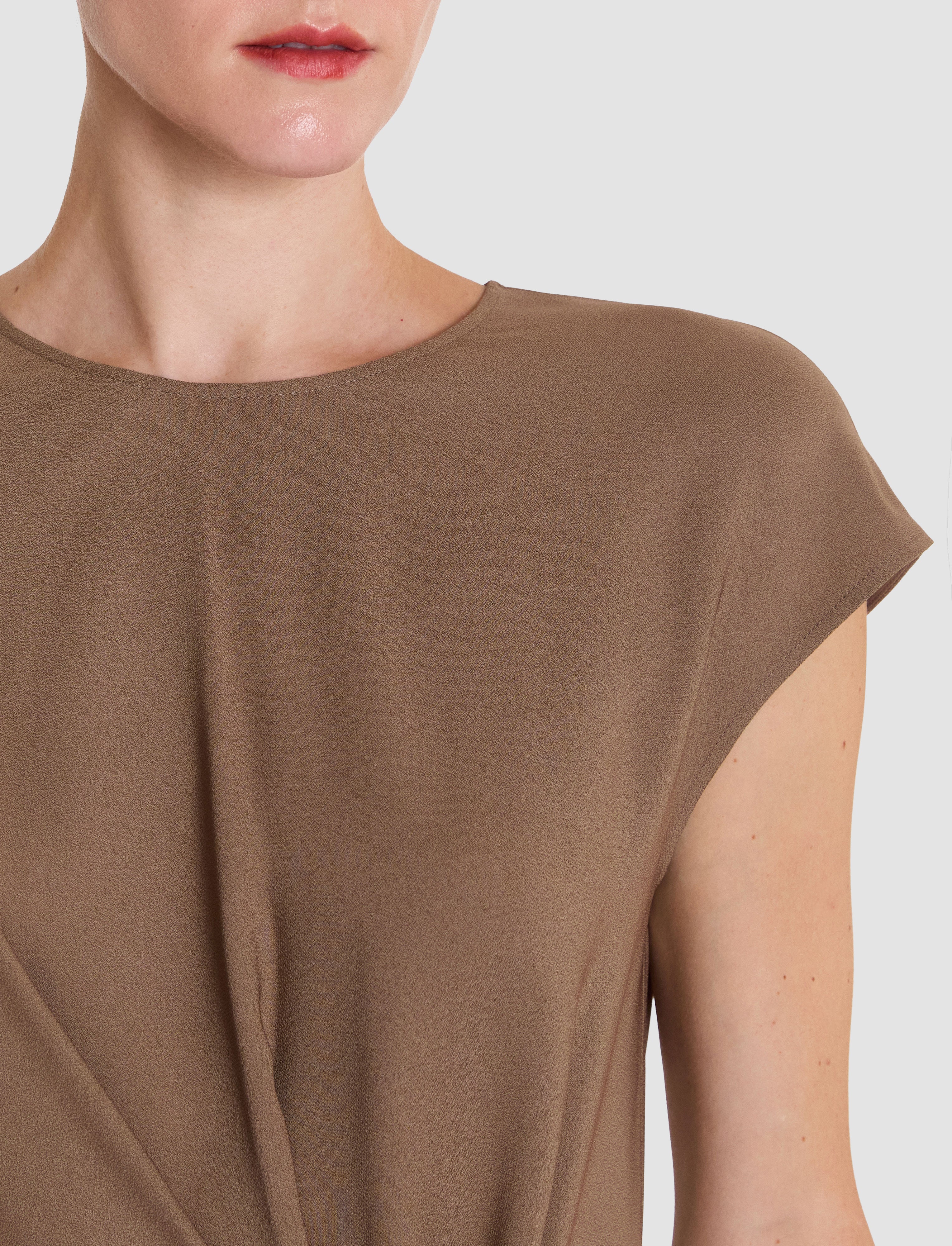 brown-taipan-crepe-dress-JOSEPH