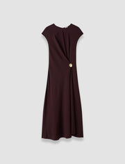 Purple Taipan Crepe Dress - Joseph