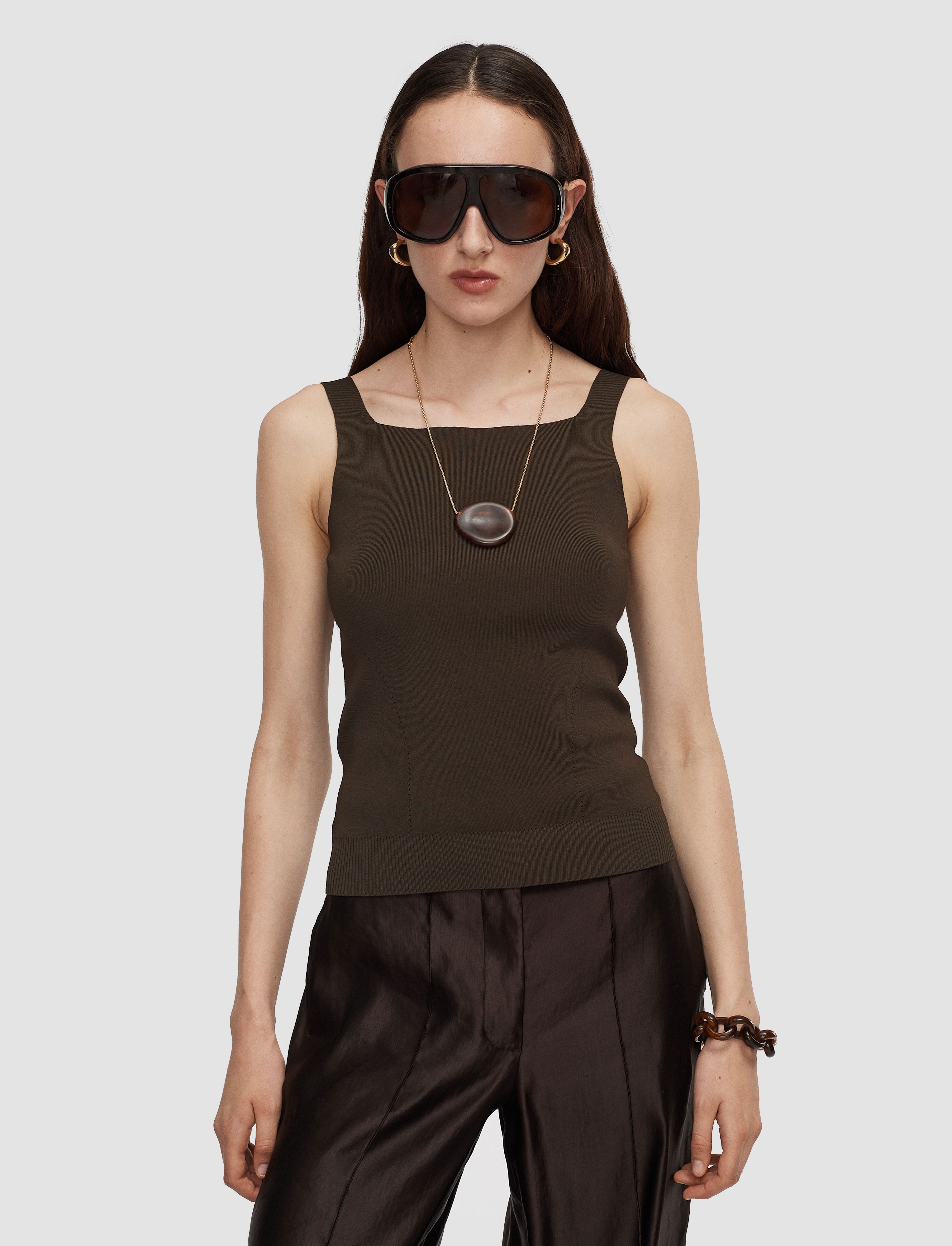 brown-talos-light-viscose-knit-top-JOSEPH