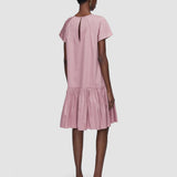 Pink Tazi Cotton Sateen Dress - Joseph