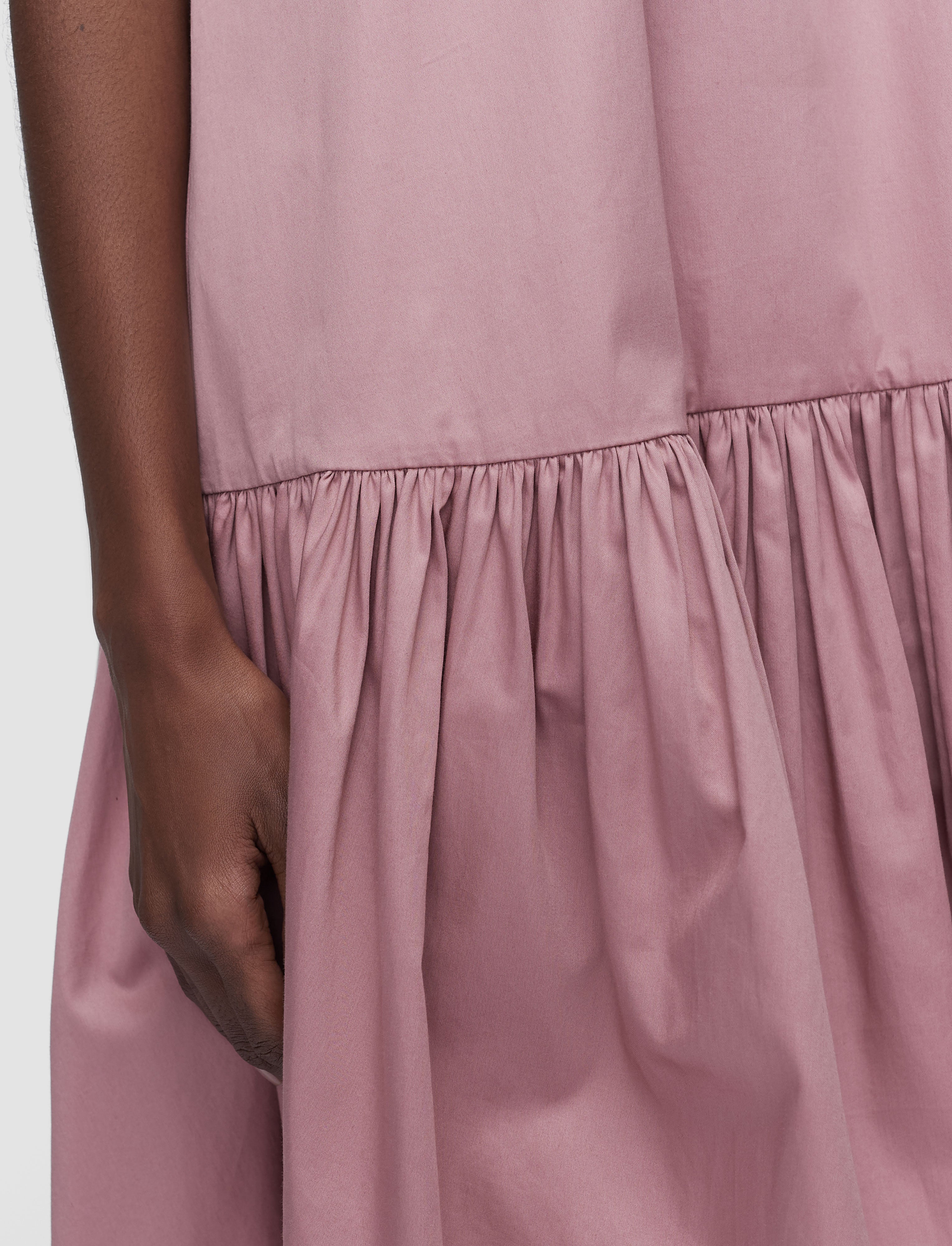 pink-tazi-cotton-sateen-dress-JOSEPH