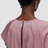Pink Tazi Cotton Sateen Dress - Joseph