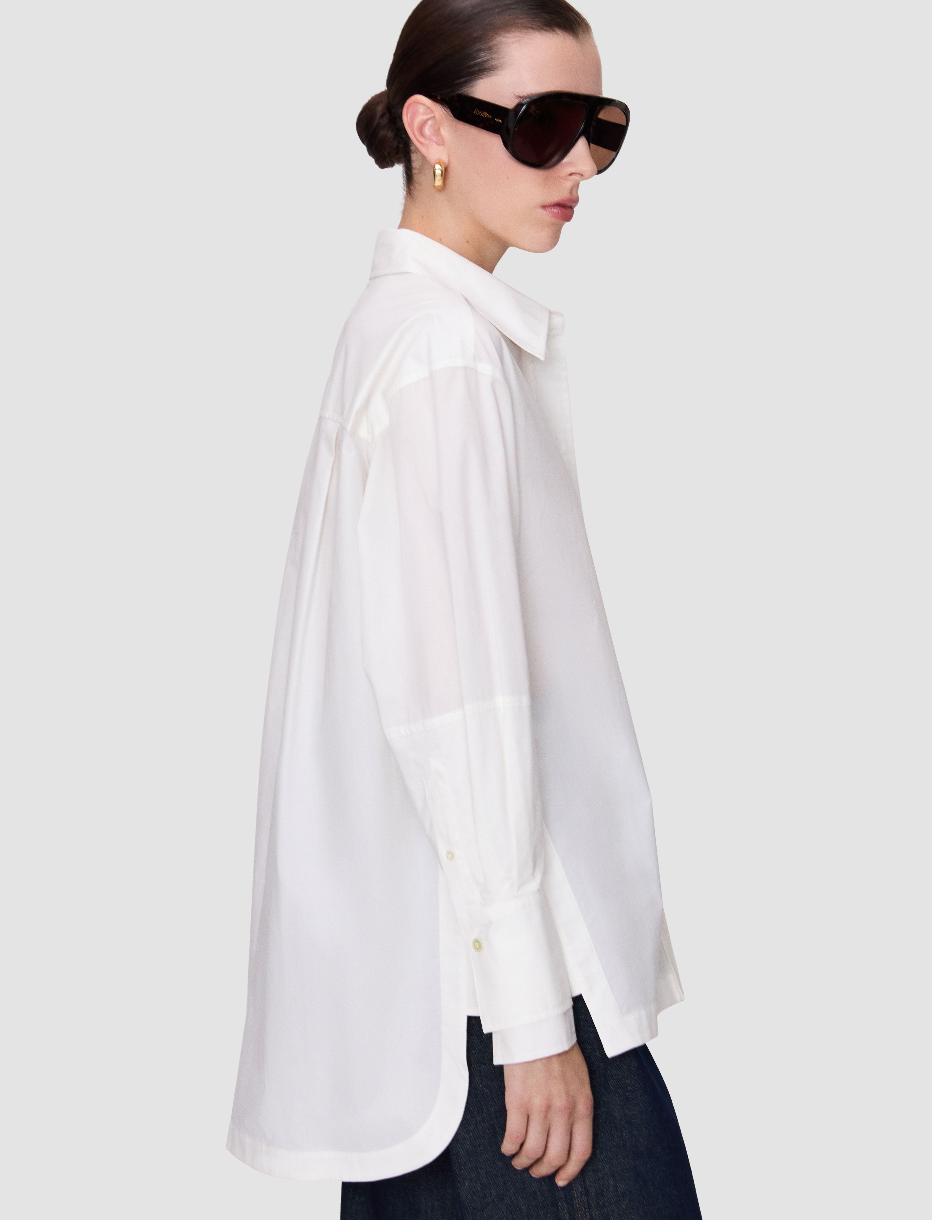 white-theia-cotton-poplin-shirt-JOSEPH
