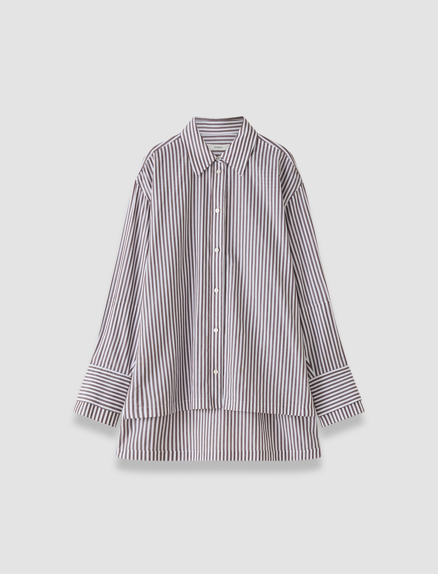 multicolore-chemise-theia-a-rayures-coton-JOSEPH