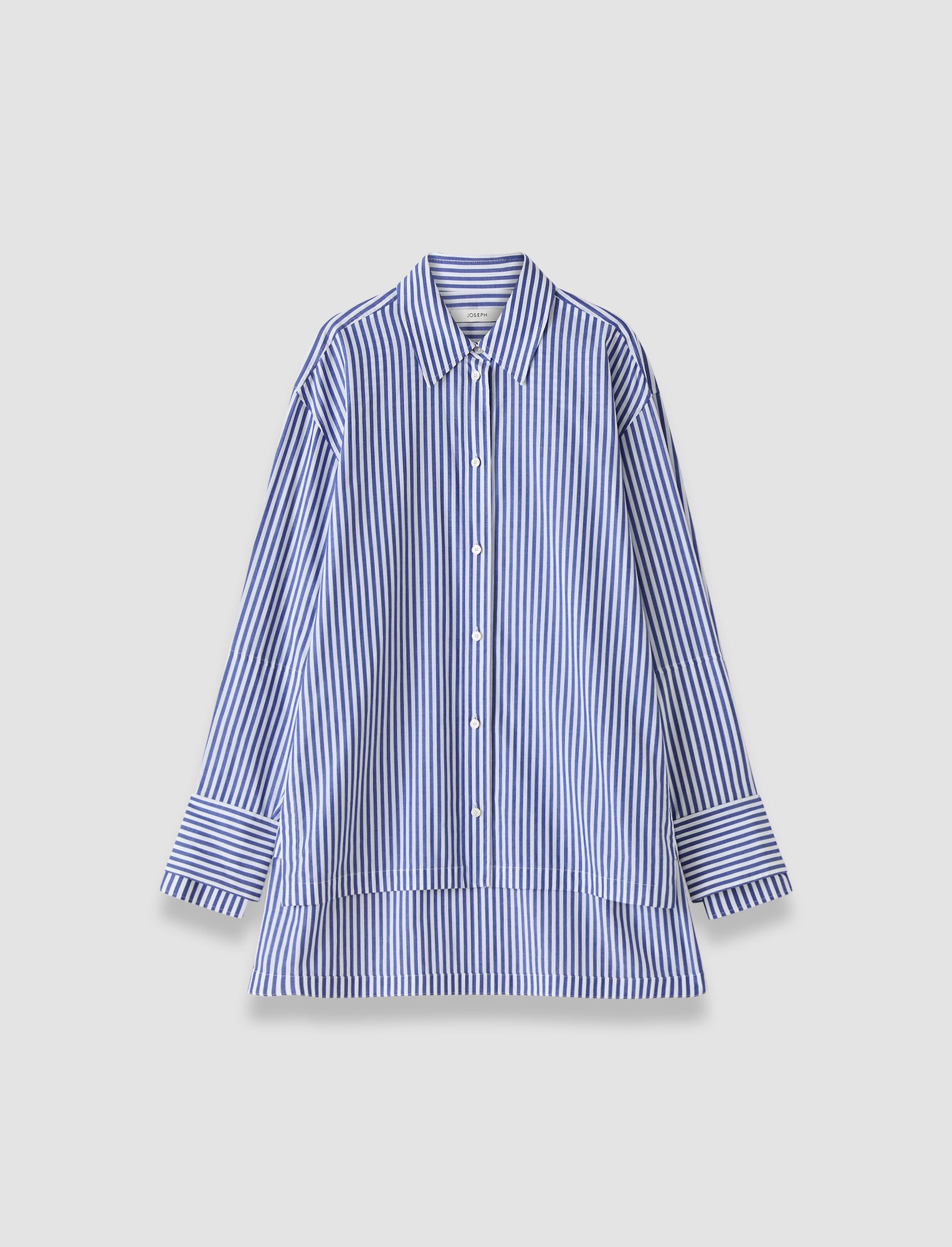 multicolore-chemise-theia-a-rayures-coton-JOSEPH