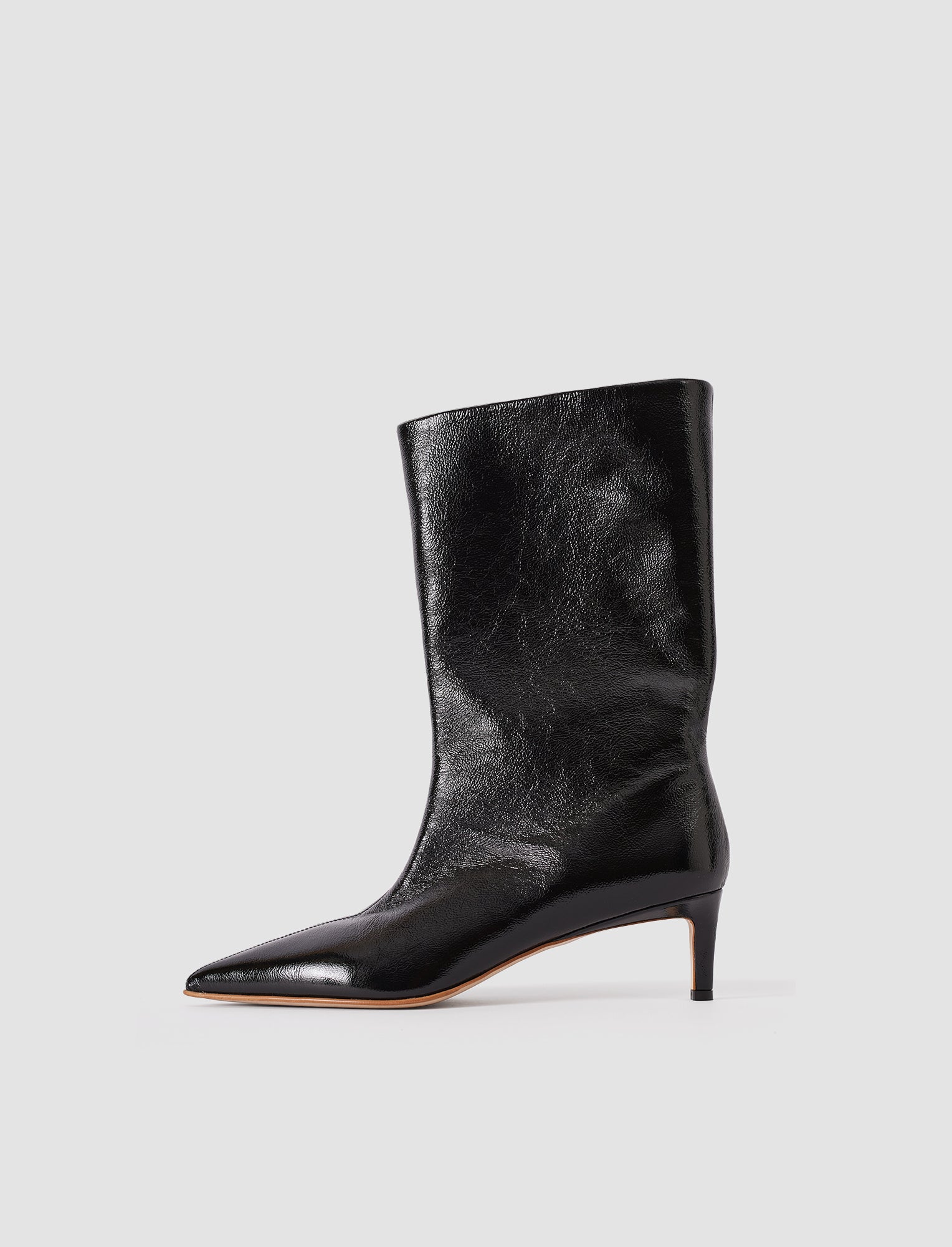 black-tiana-patent-leather-short-boots-JOSEPH