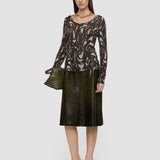 Villa Cashair Jacquard Top