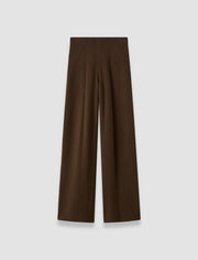 Brown Viola Light Pure Cashmere Trousers - Joseph