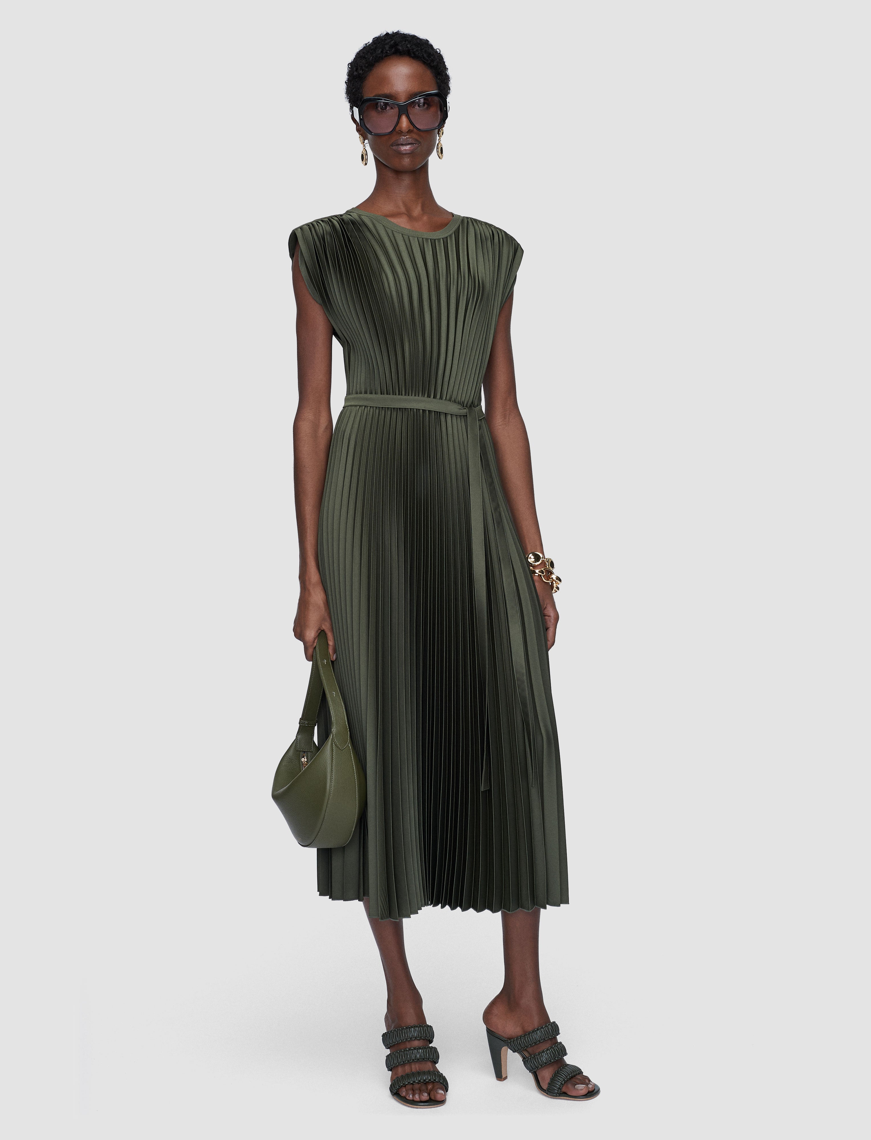 green-volta-knit-weave-plisse-dress-JOSEPH