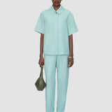 Blue Volu Light Linen Blend Shirt - Joseph