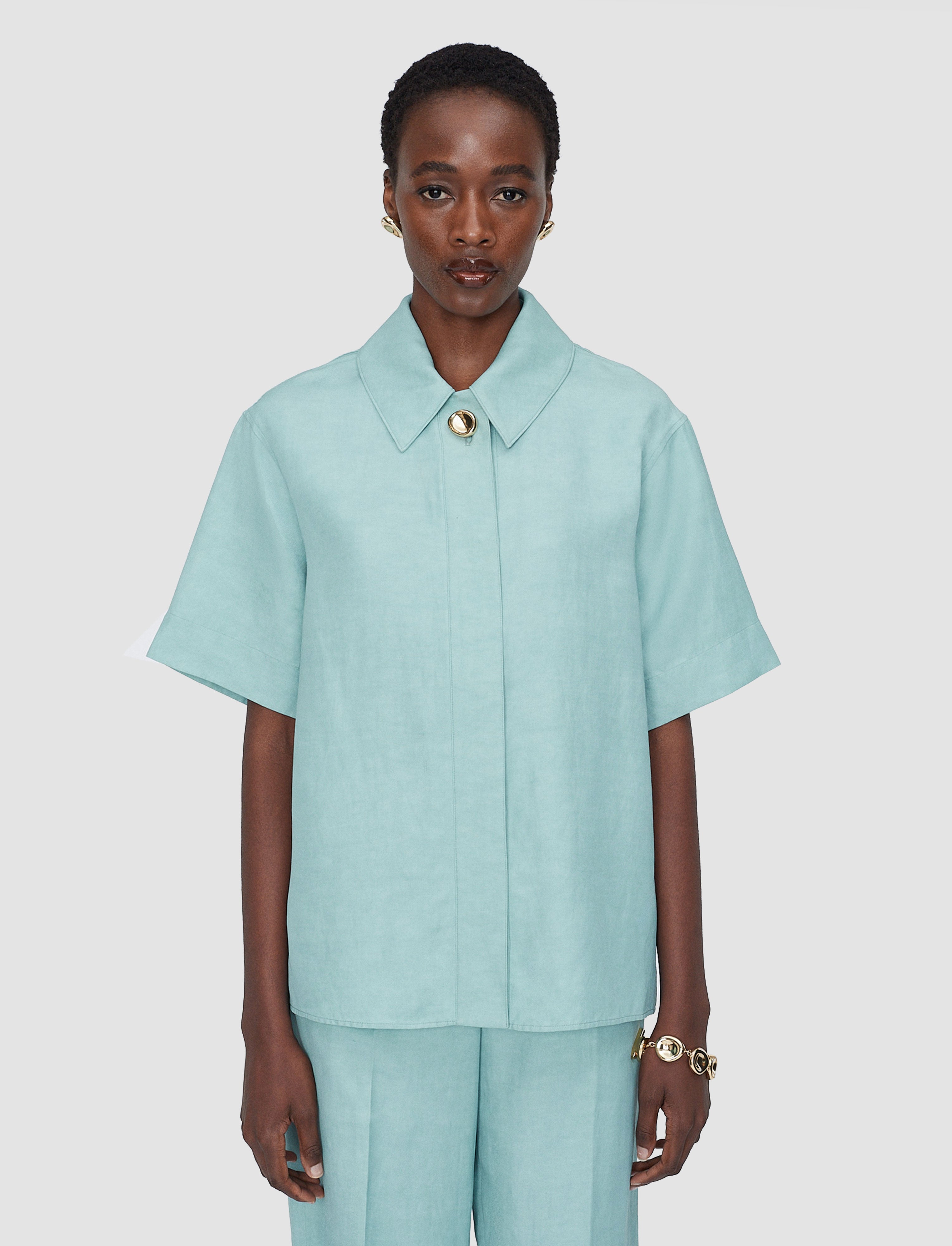blue-volu-light-linen-blend-shirt-JOSEPH
