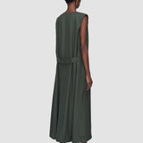 Green Vssad Viscose Tailoring Dress - Joseph
