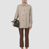 Wada Double Face Cashmere Overshirt