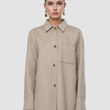 Wada Double Face Cashmere Overshirt