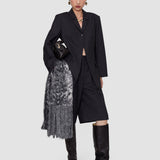 Short long Gabbie en laine tailoring