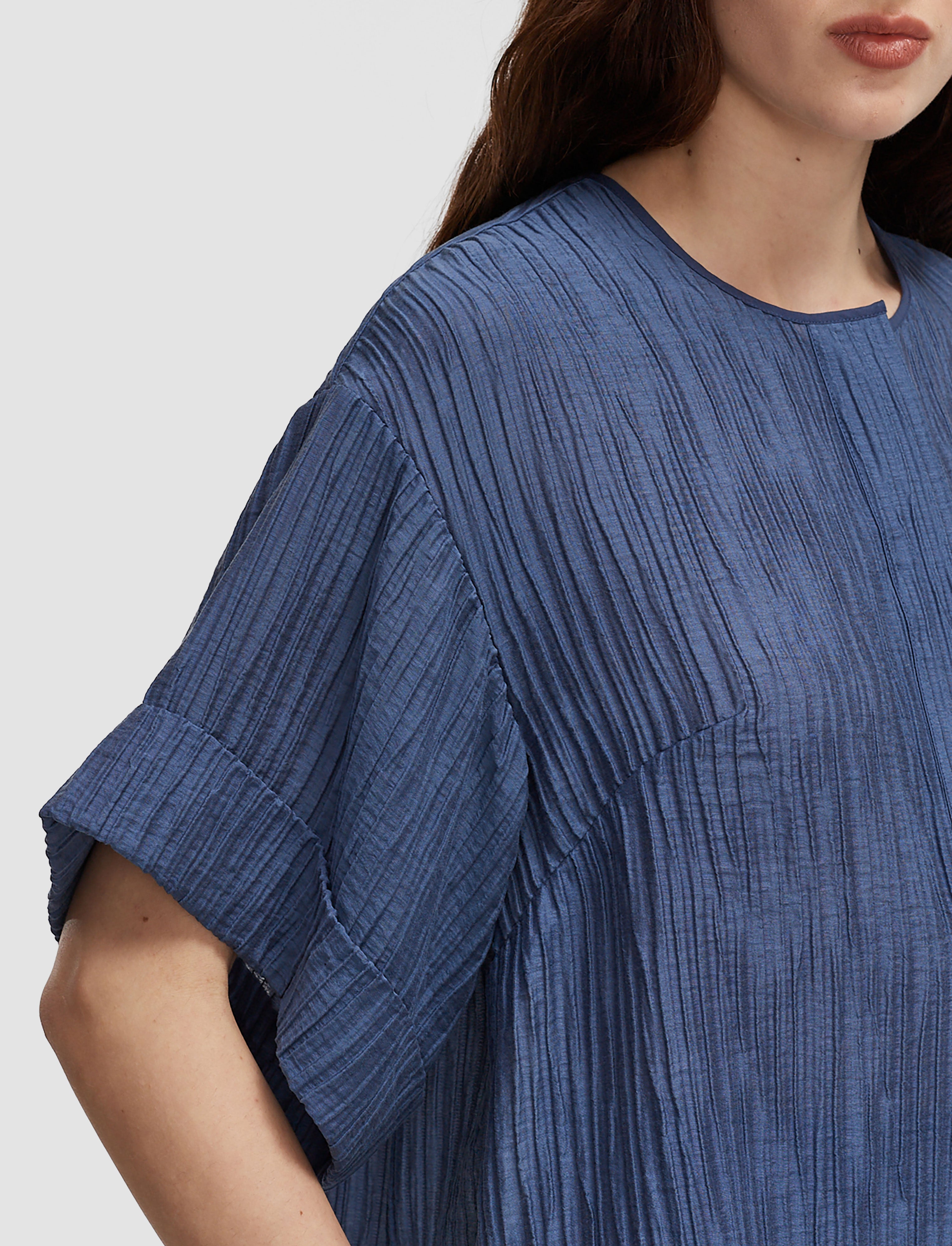 blue-yani-fluid-crinkle-blouse-JOSEPH