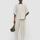 White Yani Light Wool Blouse - Joseph