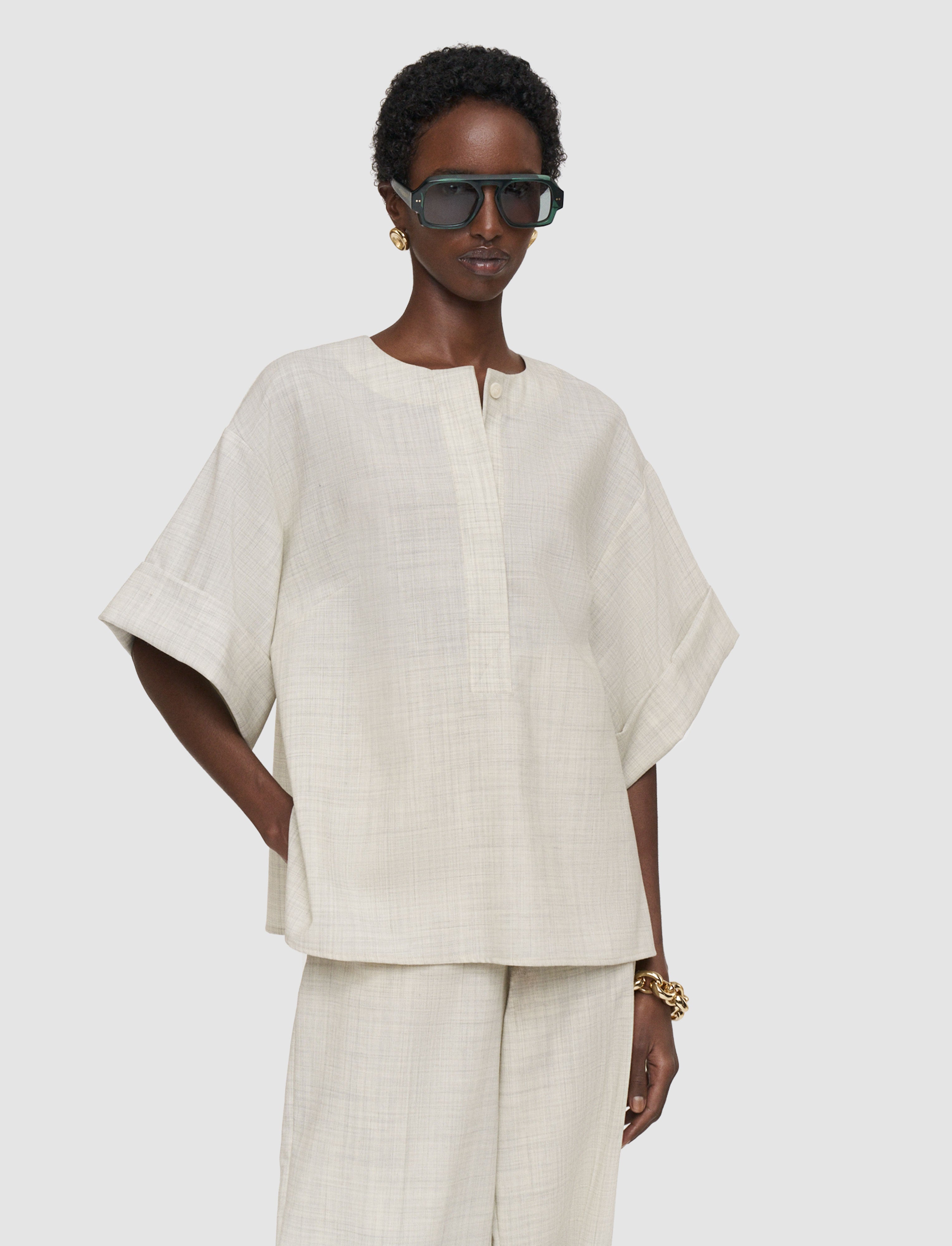 white-yani-light-wool-blouse-JOSEPH