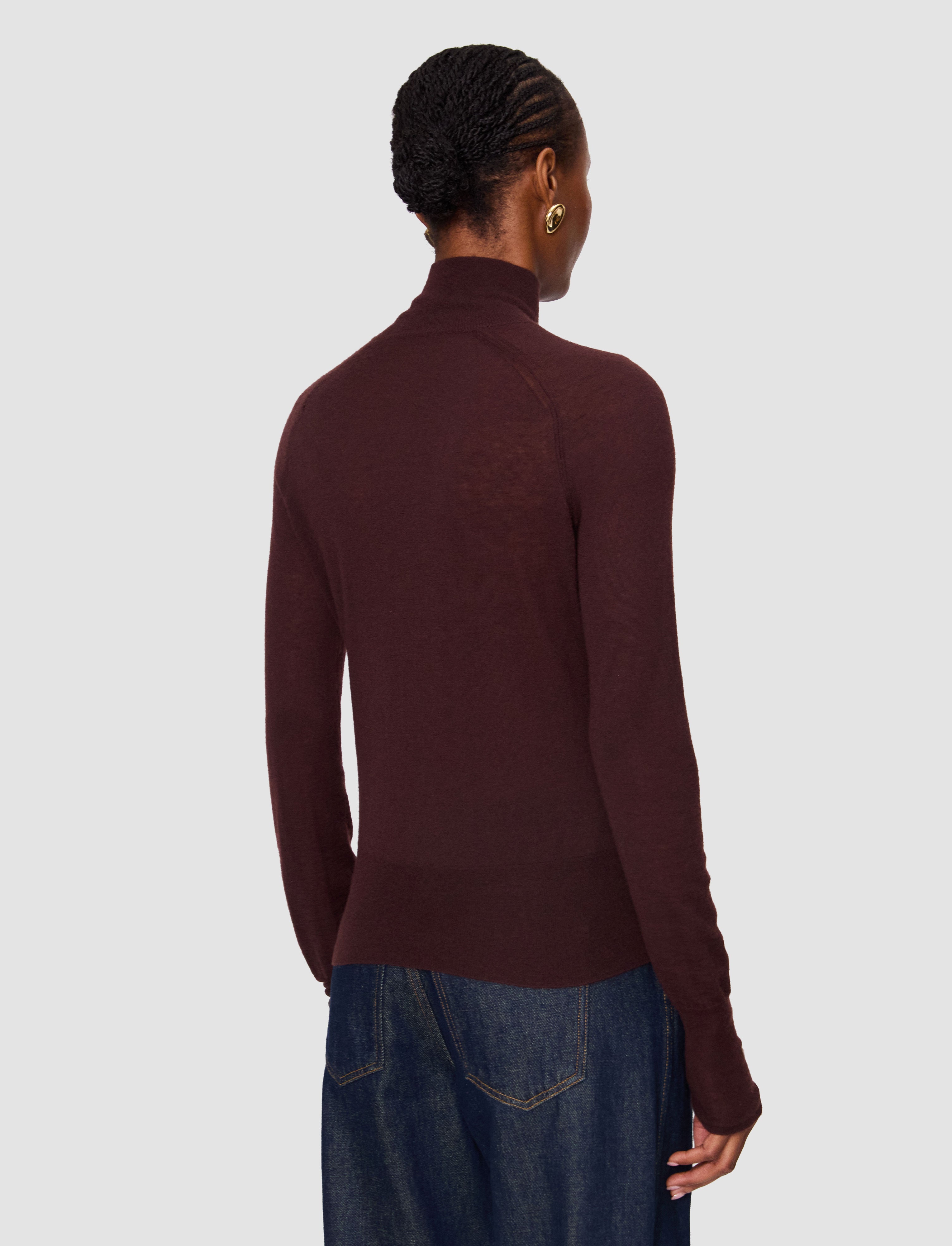violet-pull-col-montant-yara-en-cashair-JOSEPH