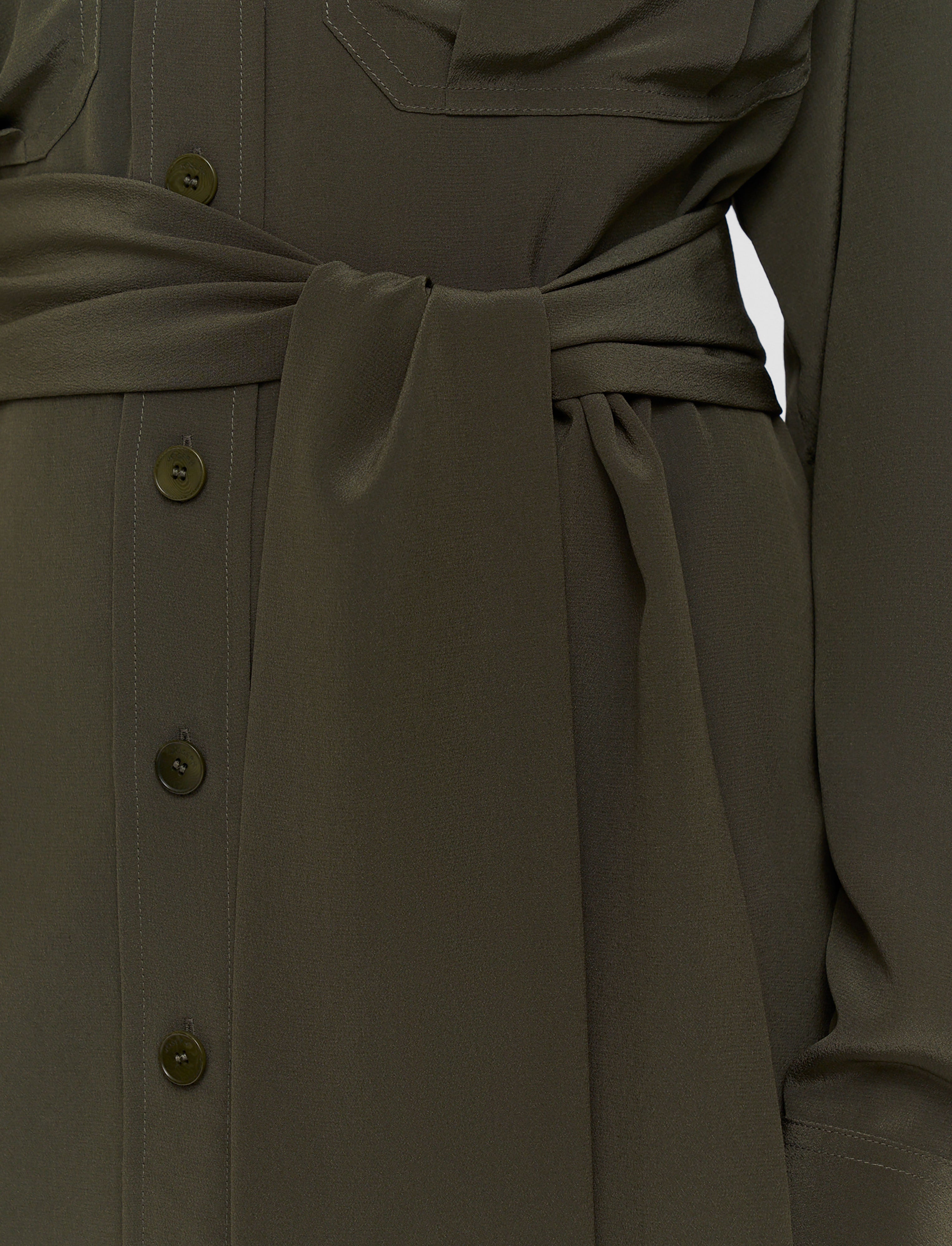 green-yas-crepe-de-soie-silk-shirt-JOSEPH