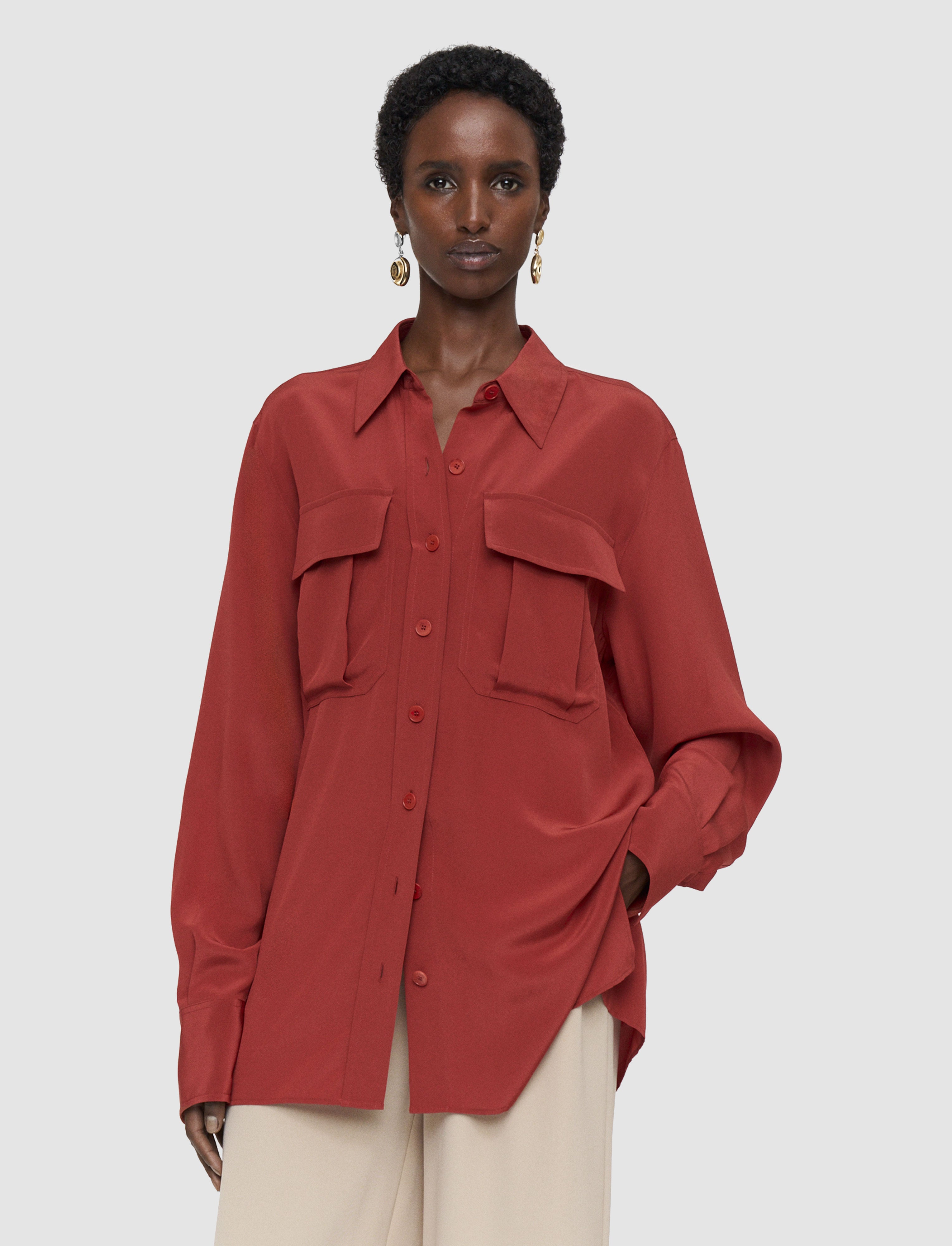 red-yas-crepe-de-soie-silk-shirt-JOSEPH