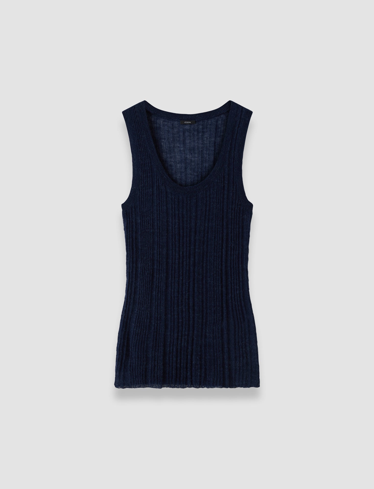 bleu-gilet-ycaza-en-laine-cotelee-transparente-JOSEPH