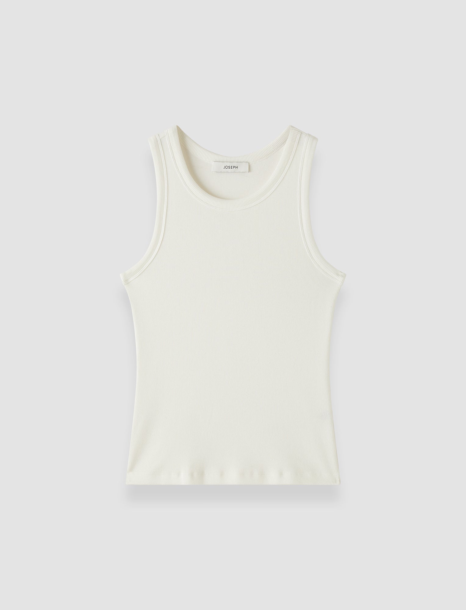 white-yeux-cotton-rib-vest-JOSEPH