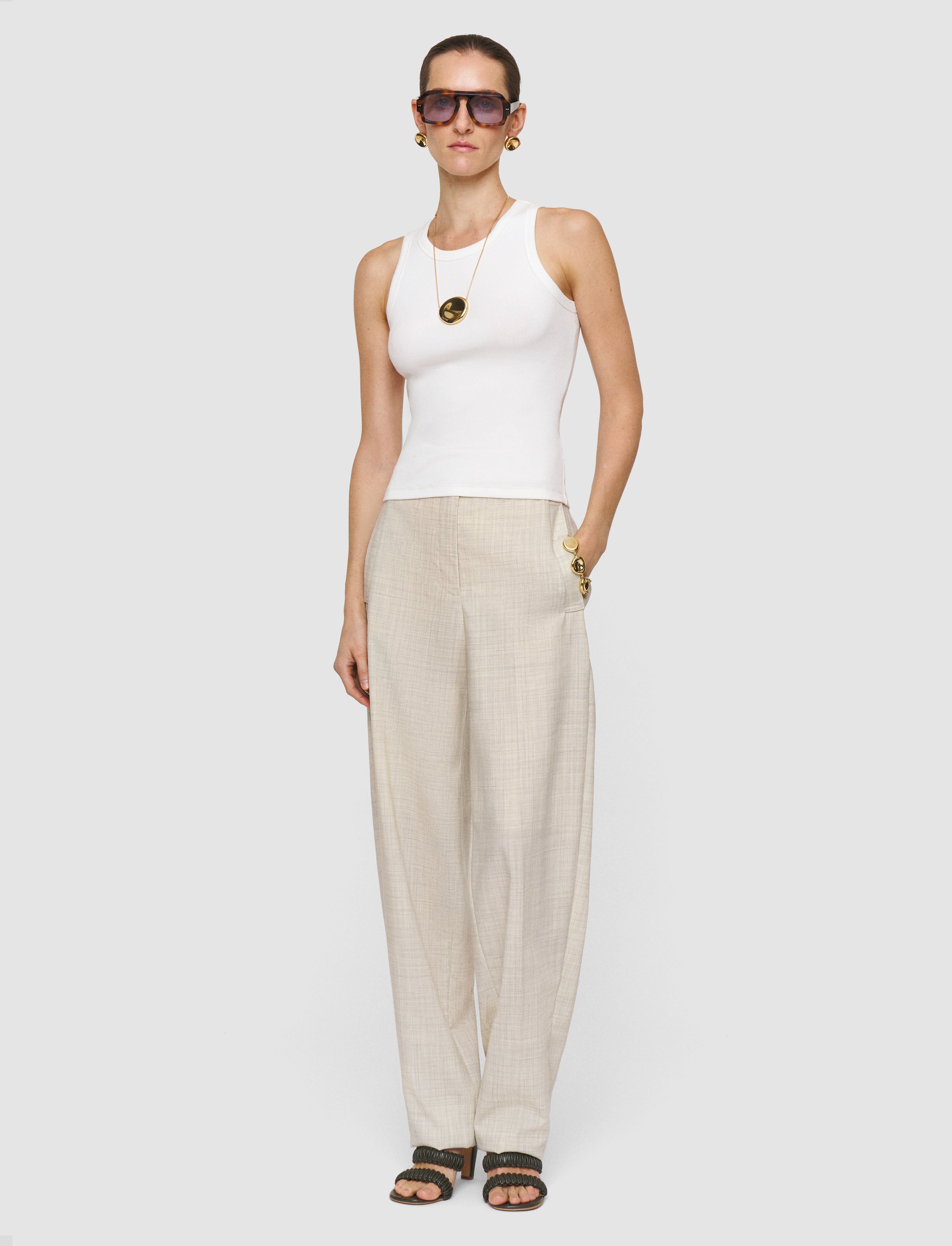 white-yeux-cotton-rib-vest-JOSEPH