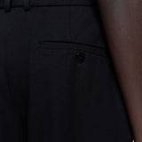 Black Yukio Gabardine Stretch Trousers - Joseph
