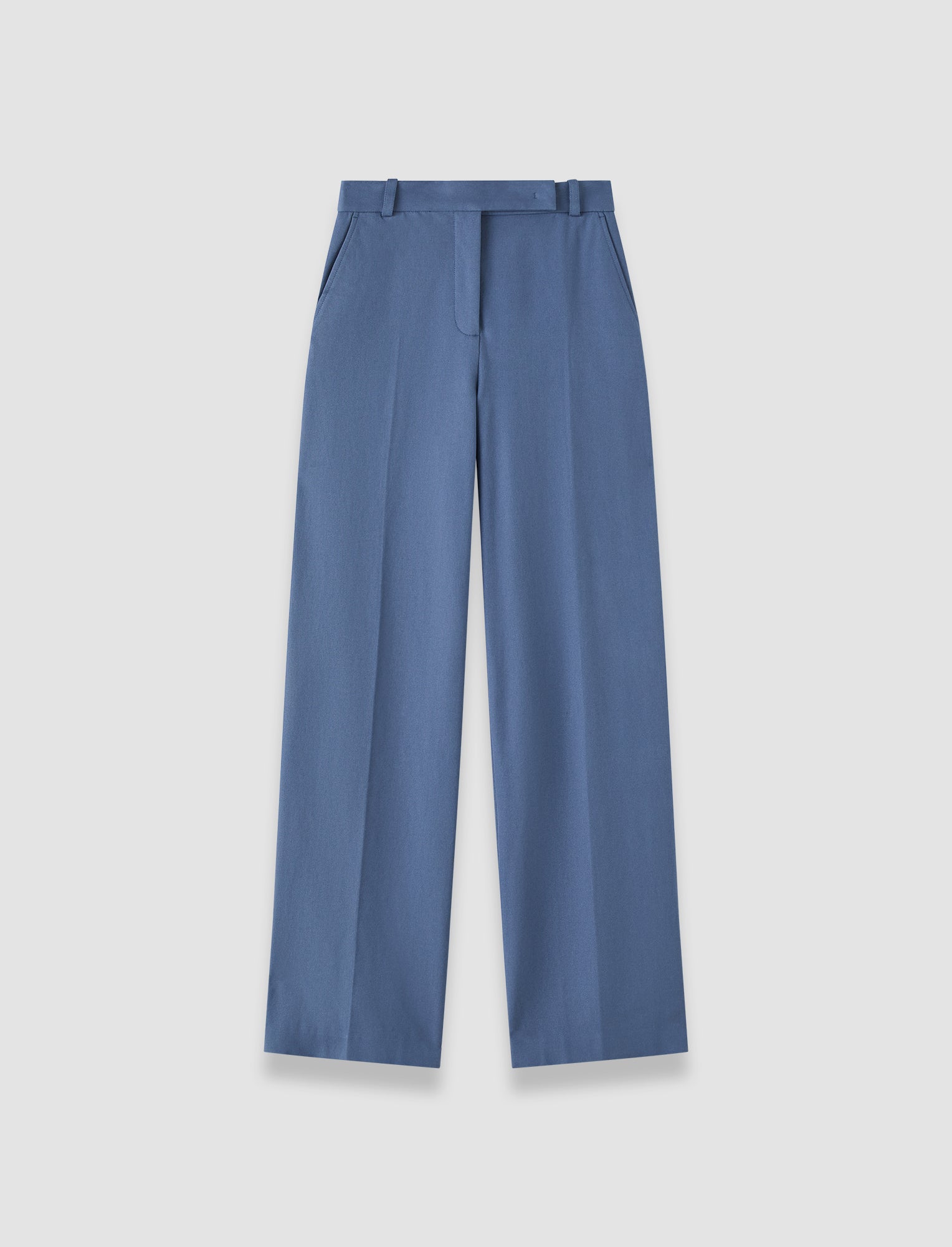blue-yukio-gabardine-stretch-trousers-JOSEPH