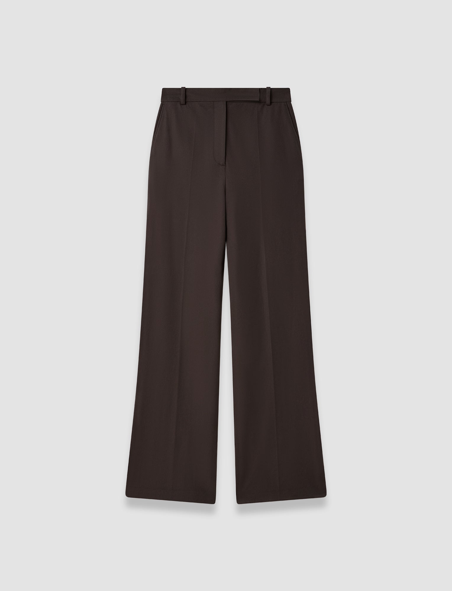 brown-yukio-gabardine-stretch-trousers-JOSEPH