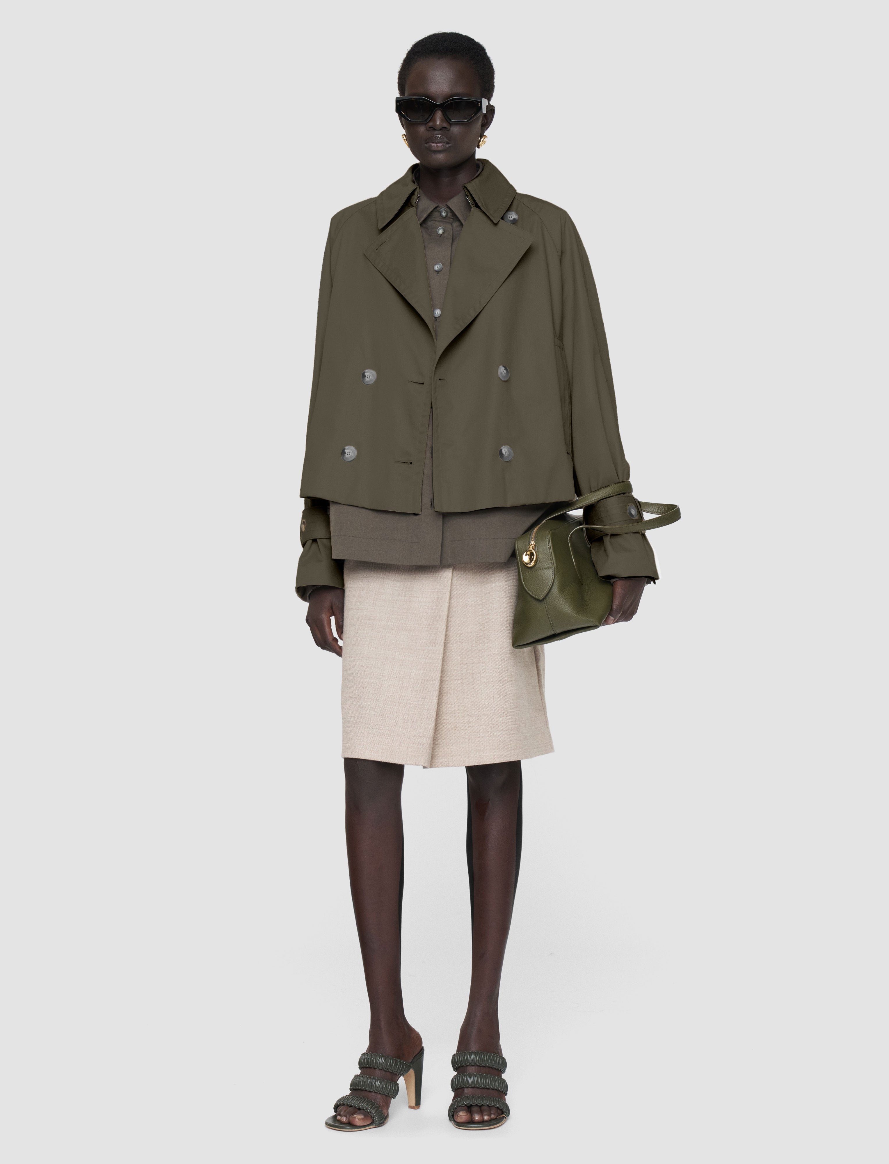 vert-trench-zago-en-coton-JOSEPH