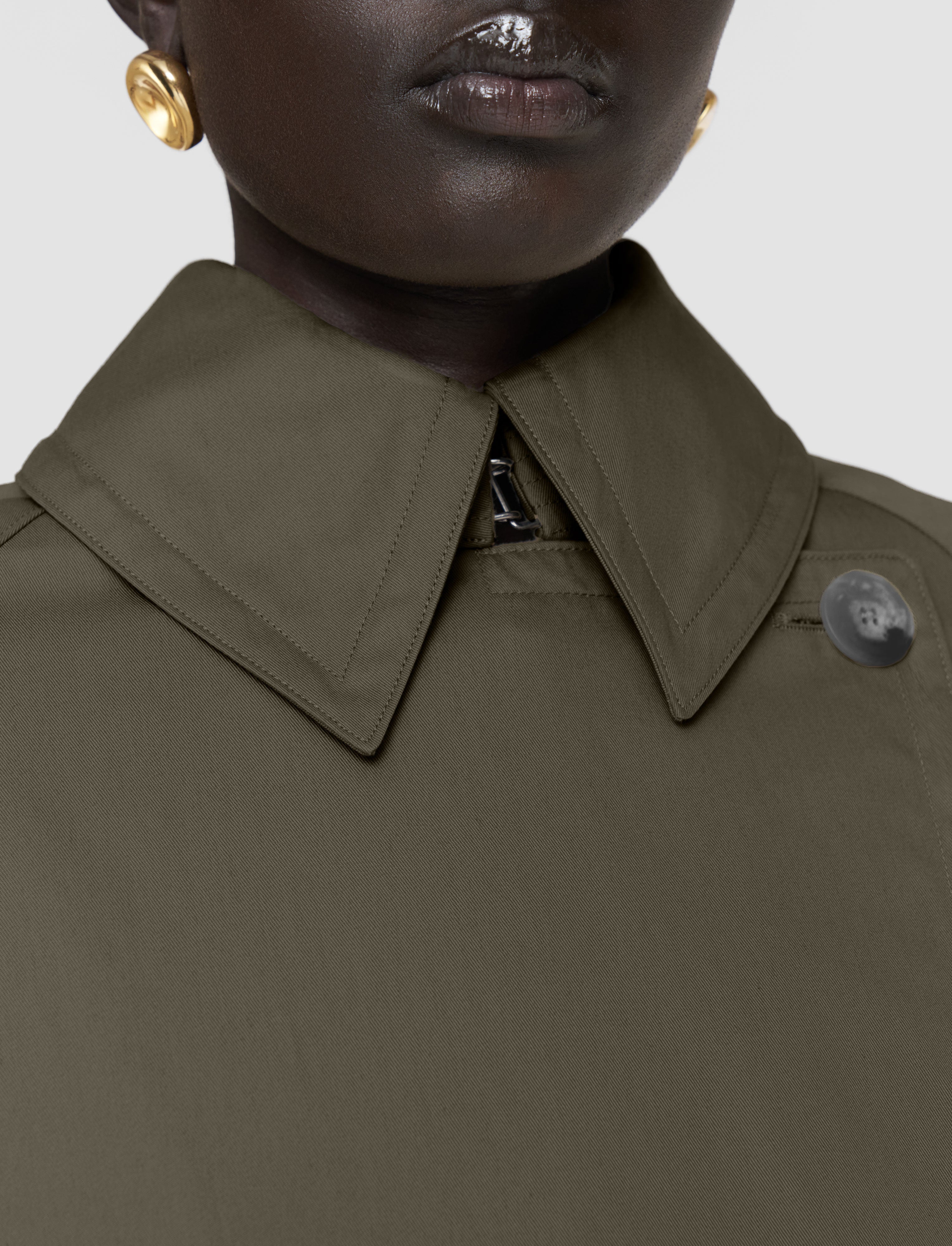 vert-trench-zago-en-coton-JOSEPH
