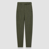 Green Zen Light Wool Trousers - Joseph