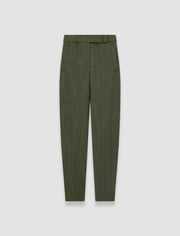 Green Zen Light Wool Trousers - Joseph