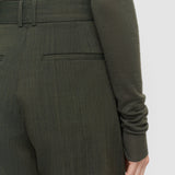 Green Zen Light Wool Trousers - Joseph